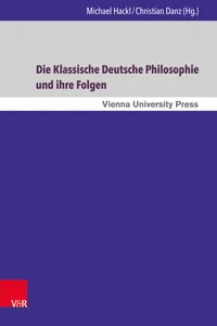 Die Klassische Deutsche Philosophie und ihre Folgen_cover