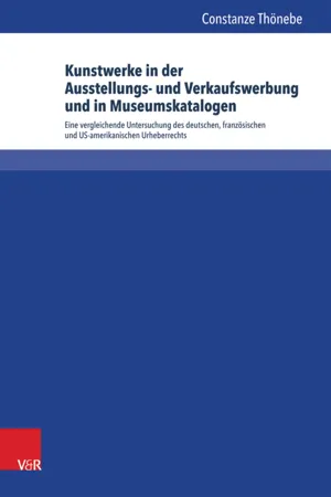 Kunstwerke in der Ausstellungs- und Verkaufswerbung und in Museumskatalogen