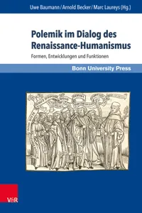 Polemik im Dialog des Renaissance-Humanismus_cover