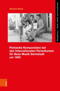 Polnische Komponisten bei den Internationalen Ferienkursen für Neue Musik Darmstadt um 1960_cover