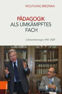 Pädagogik als umkämpftes Fach_cover