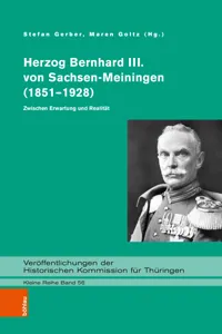 Herzog Bernhard III. von Sachsen-Meiningen_cover