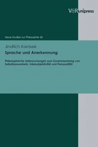 Sprache und Anerkennung_cover