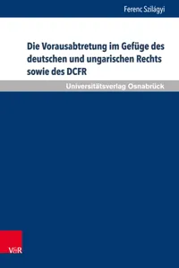 Schriften zum Internationalen Privatrecht und zur Rechtsvergleichung._cover