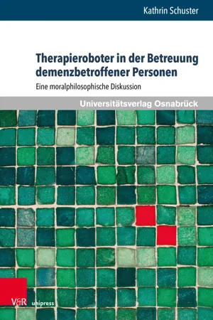 Therapieroboter in der Betreuung demenzbetroffener Personen