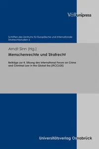 Menschenrechte und Strafrecht_cover