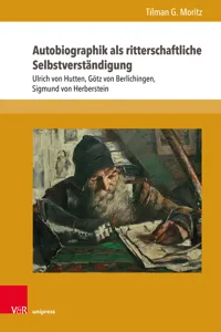 Autobiographik als ritterschaftliche Selbstverständigung_cover