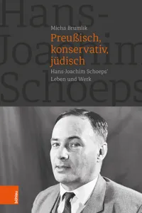 Preußisch, konservativ, jüdisch_cover