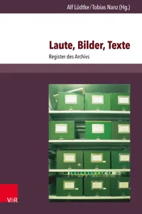 Laute, Bilder, Texte_cover