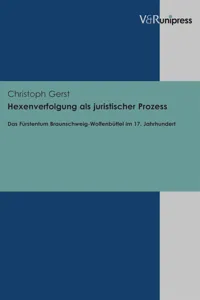 Hexenverfolgung als juristischer Prozess_cover