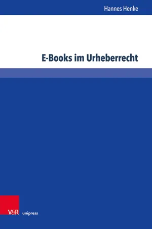 E-Books im Urheberrecht