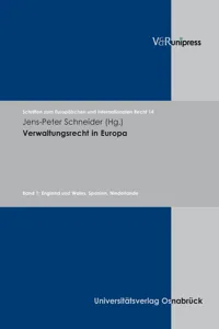 Schriften zum Europäischen und Internationalen Recht._cover