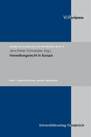 Verwaltungsrecht in Europa