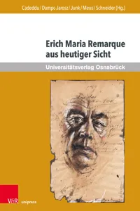 Erich Maria Remarque aus heutiger Sicht_cover