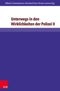 Unterwegs in den Wirklichkeiten der Polizei II_cover
