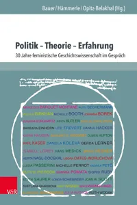 Politik – Theorie – Erfahrung_cover