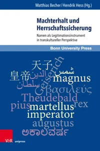 Machterhalt und Herrschaftssicherung_cover