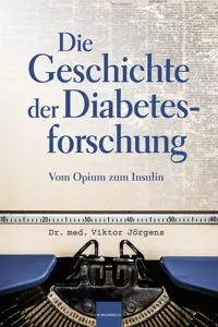 Die Geschichte der Diabetesforschung_cover