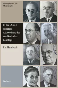 In der NS-Zeit verfolgte Abgeordnete des saarländischen Landtags_cover