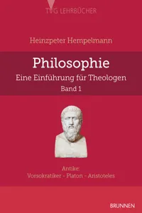 Philosophie - eine Einführung für Theologen_cover