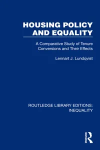 Housing Policy and Equality_cover