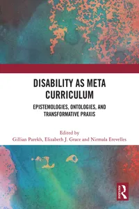 Disability as Meta Curriculum_cover