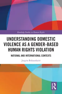 Understanding Domestic Violence as a Gender-based Human Rights Violation_cover