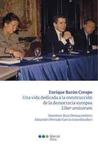 Enrique Barón Crespo: una vida dedicada a la construcción de la democracia europea_cover