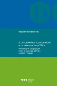 El principio de proporcionalidad en la contratación pública_cover