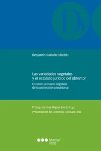 Las variedades vegetales y el estatuto jurídico del obtentor_cover