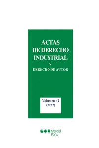 Actas de Derecho Industrial y Derecho de Autor_cover