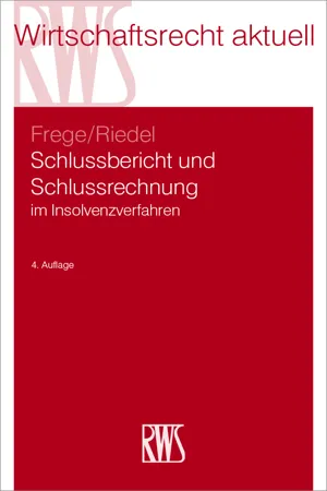 Schlussbericht und Schlussrechnung