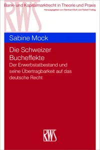 Die Schweizer Bucheffekte_cover