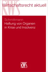 Haftung von Organen in Krise und Insolvenz_cover