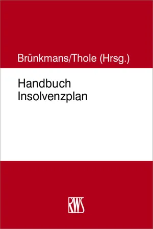 Handbuch Insolvenzplan