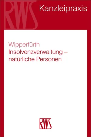 Insolvenzverwaltung – Natürliche Personen