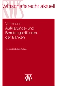 Aufklärungs- und Beratungspflichten der Banken_cover