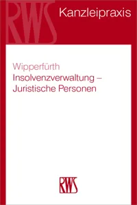 Insolvenzverwaltung – Juristische Personen_cover