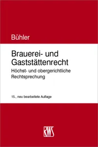 Brauerei- und Gaststättenrecht_cover