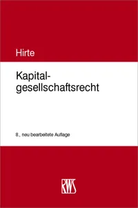 Kapitalgesellschaftsrecht_cover