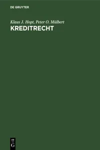 Kreditrecht_cover