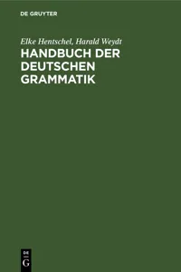 Handbuch der deutschen Grammatik_cover