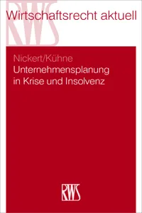 Unternehmensplanung in Krise und Insolvenz_cover