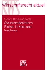 Steuerstrafrechtliche Risiken in Krise und Insolvenz_cover