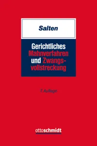 Gerichtliches Mahnverfahren und Zwangsvollstreckung_cover