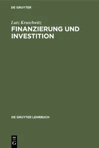 Finanzierung und Investition_cover