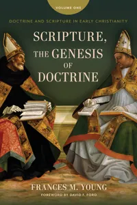 Scripture, the Genesis of Doctrine_cover