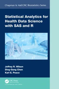 Statistical Analytics for Health Data Science with SAS and R_cover