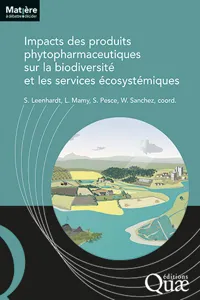 Impacts des produits phytopharmaceutiques sur la biodiversité et les services écosystémiques_cover