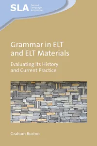 Grammar in ELT and ELT Materials_cover